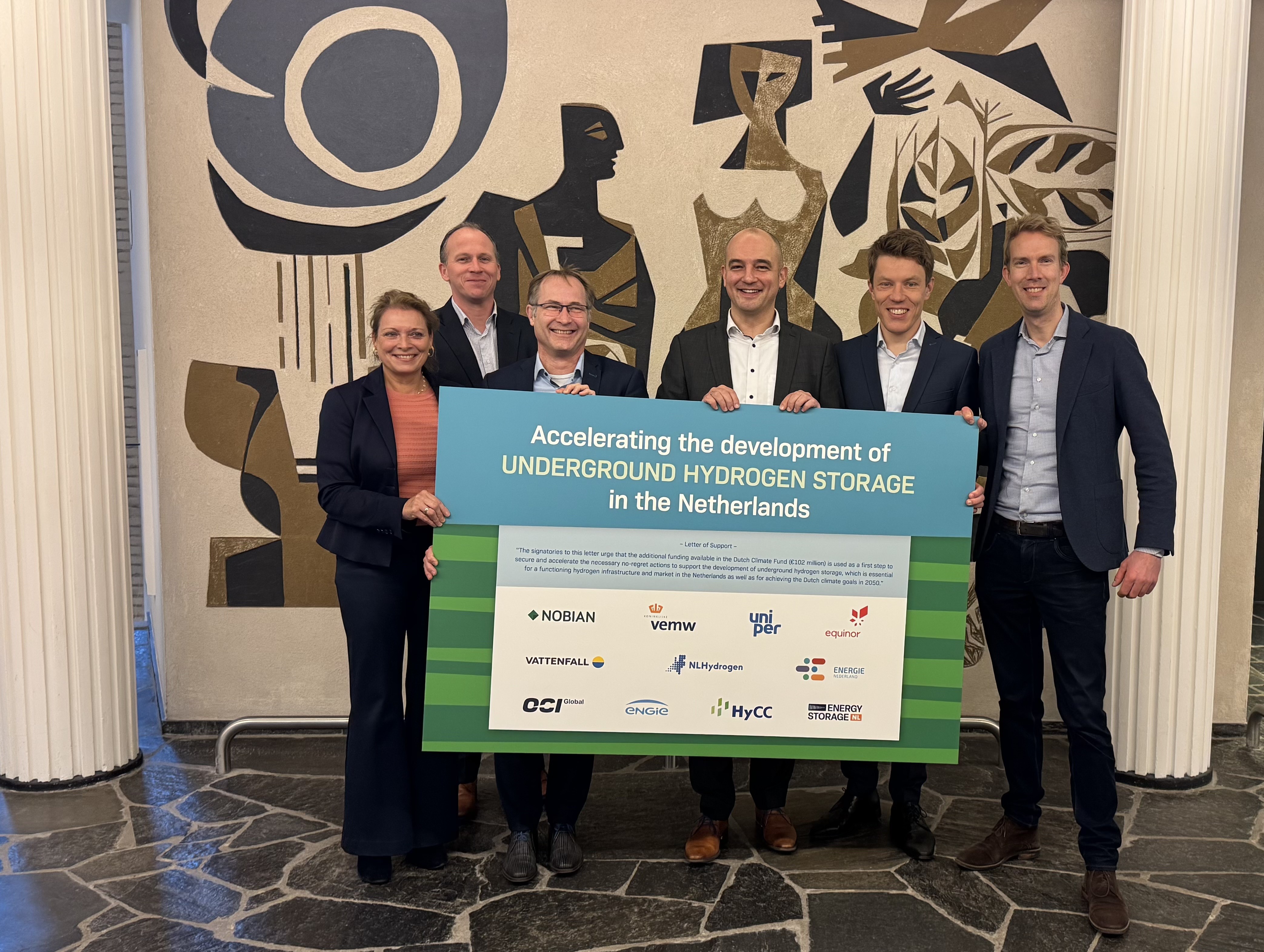 Key players in hydrogen value chain advocate for underground hydrogen storage in the Netherlands