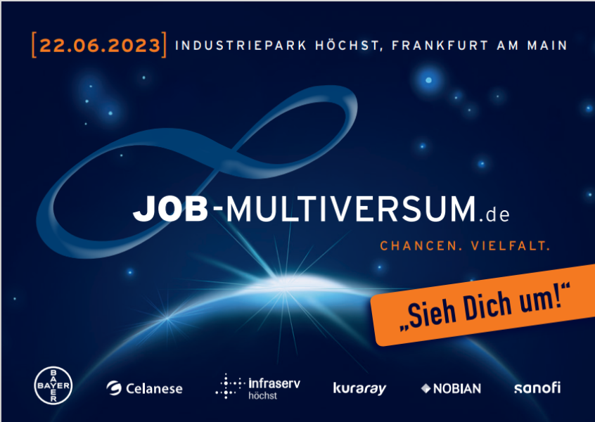 Nobian beim Job-Multiversum des Industrieparks Höchst am 22. Juni Karrieremesse rund um Ingenieurs- und Naturwissenschaften